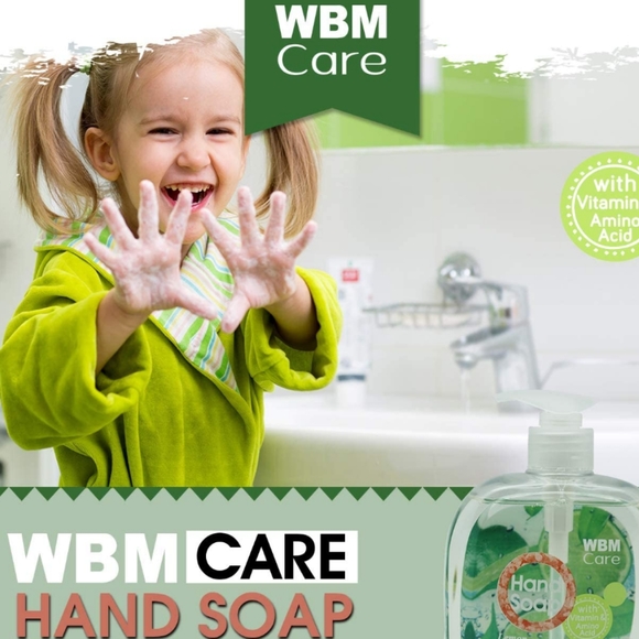 3 Bottles of WBM Care Lemon & Green Tea Hand Soap - Picture 9 of 9